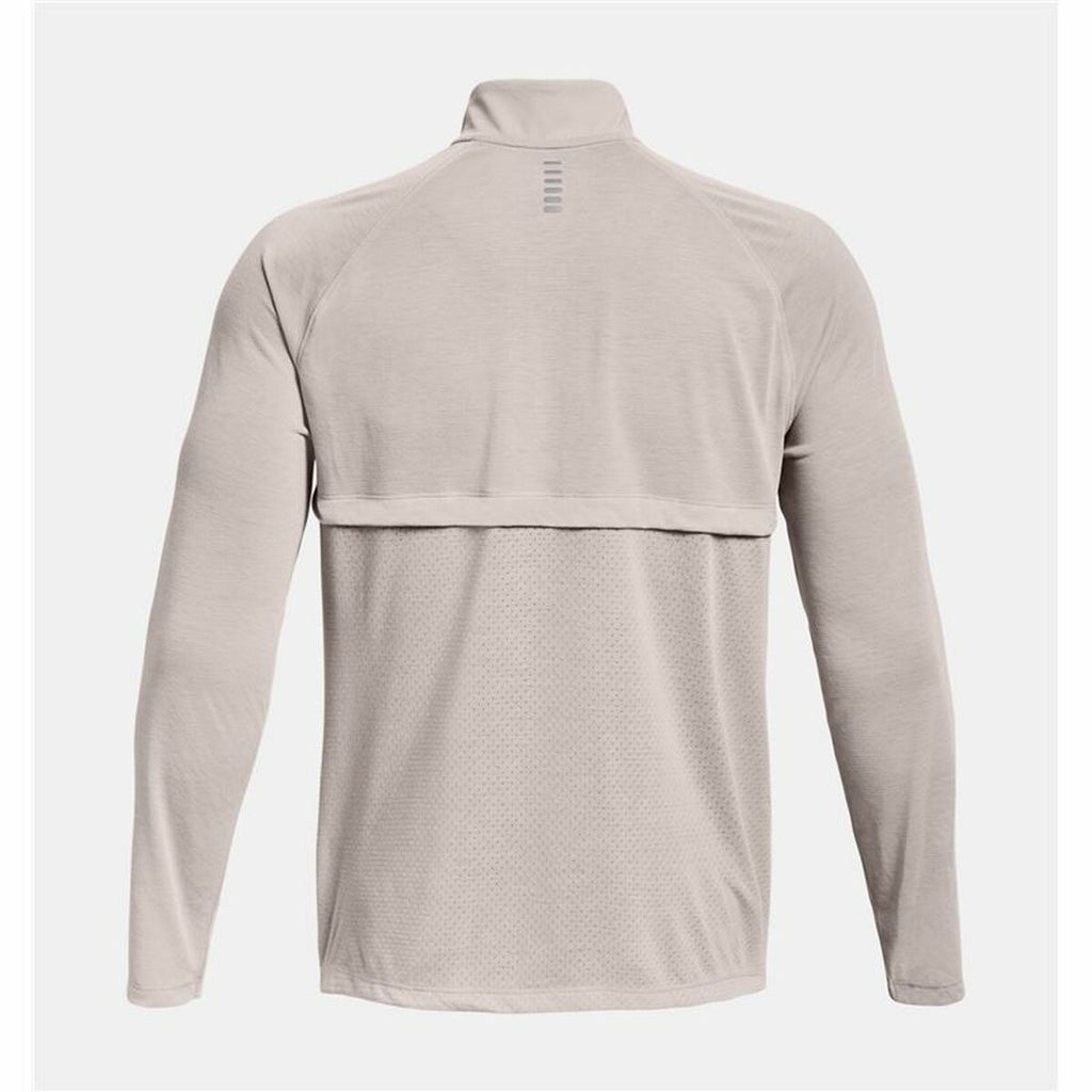 Under Armour Herren-Langarm-T-Shirt Streaker Run Beige
