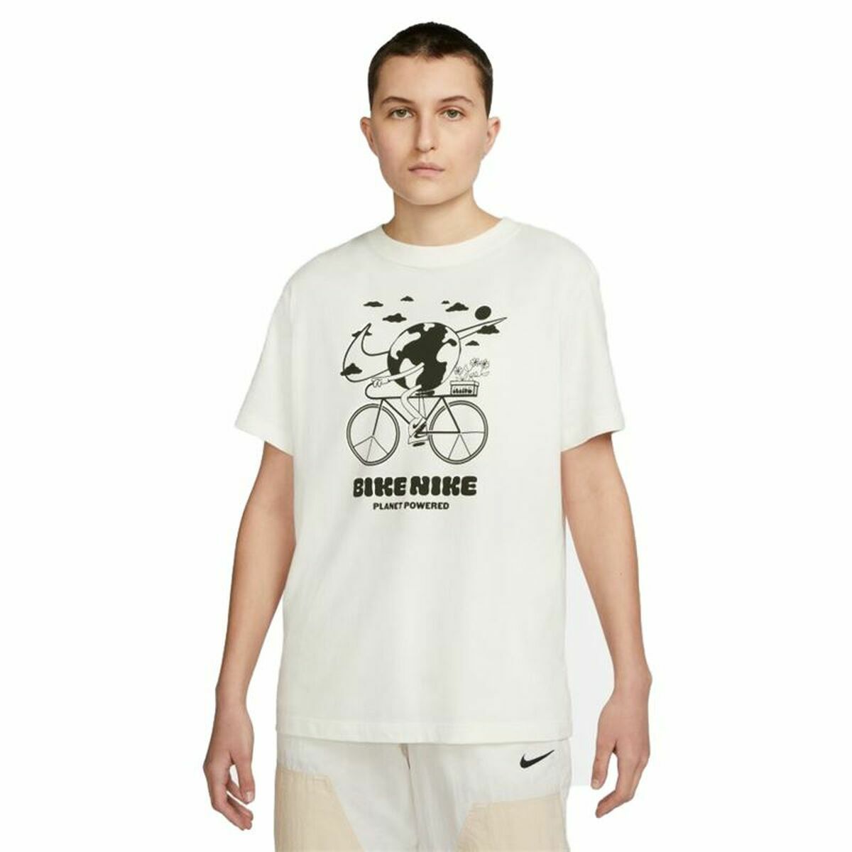 Nike Bike Men's T-Shirt - White