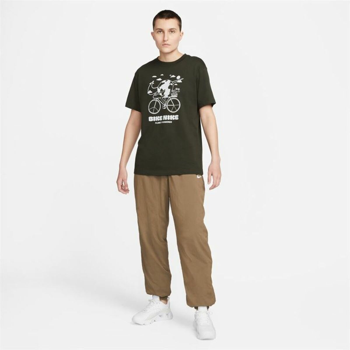 Nike Sportswear Women's T-Shirt - Brown - product view 6