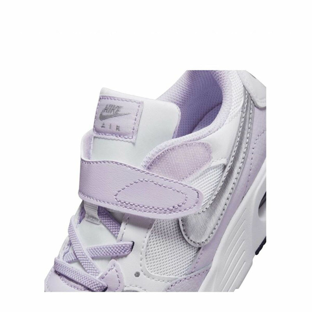 Nike Air Max SC Lilac Kids' Running Shoes - White - product view 7