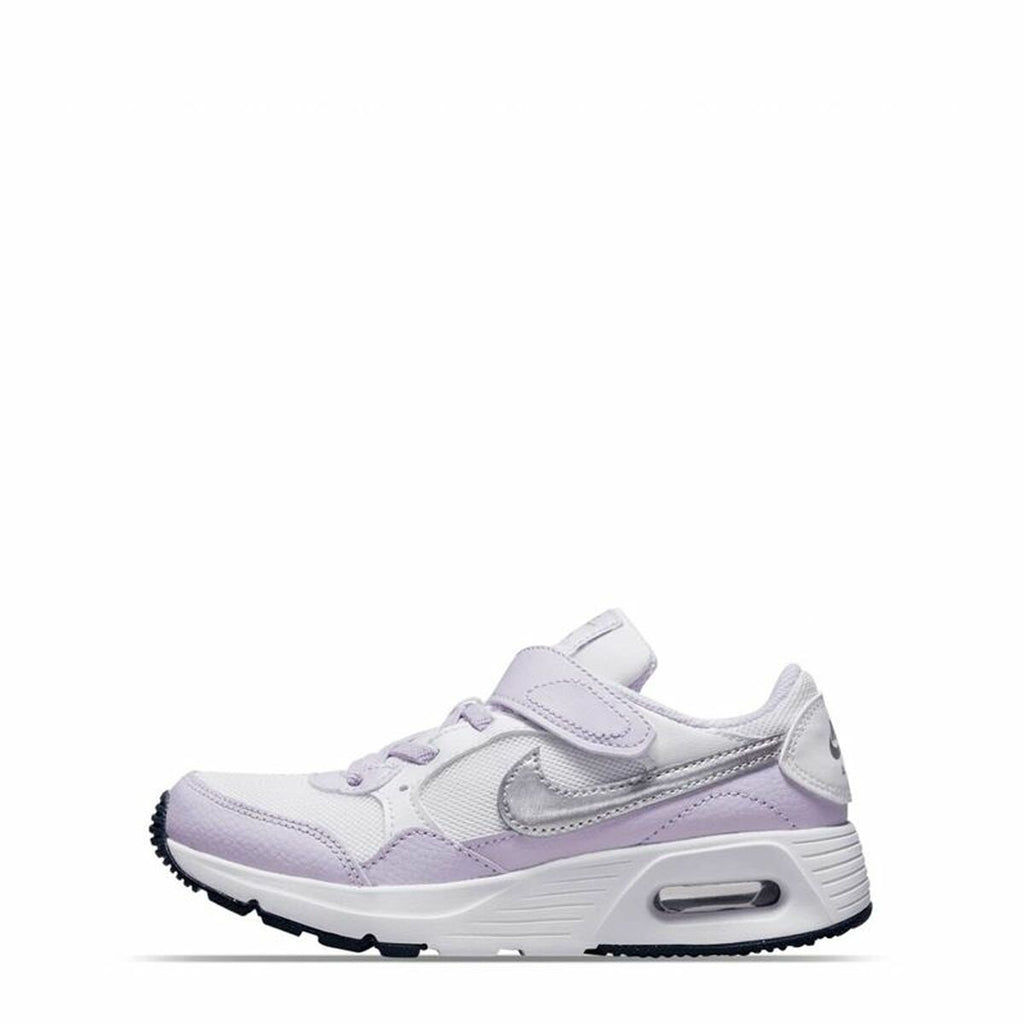 Nike Air Max SC Lilac Kids' Running Shoes - White - product view 4