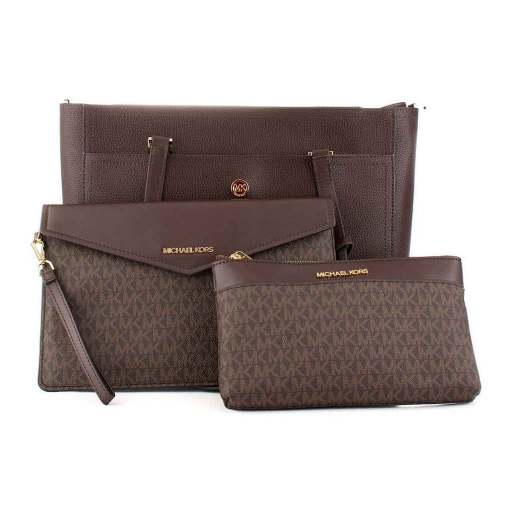 Michael Kors 35T1G5MT7T- X Purse - Brown - product view 4