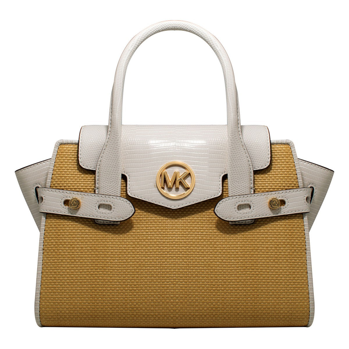 Michael Kors 35T2GNMS8W-OPTIC Handbag - White