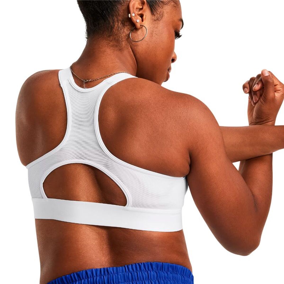 Under Armour Sport Bra Hg Weiß – L
