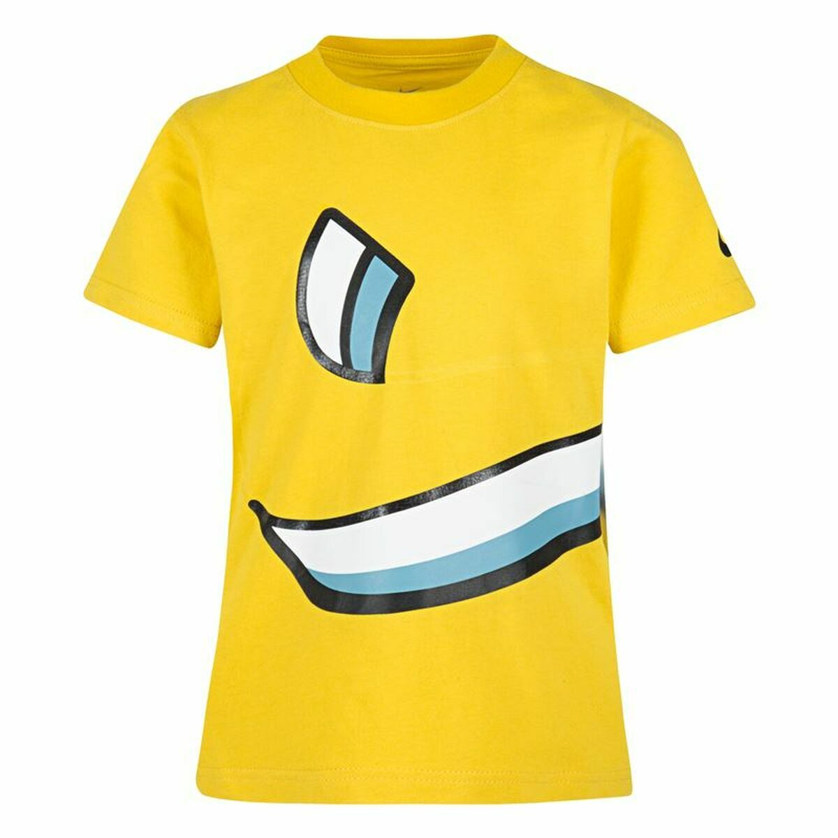 Nike Swoosh Knockou Kids' T-Shirt - Yellow - product view 3