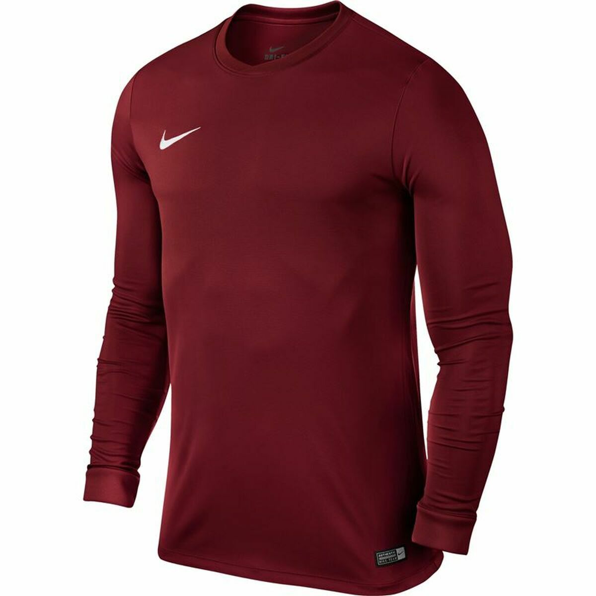Nike VI Dri-FIT Men's Long-Sleeve Shirt - Dark Red - product view 3