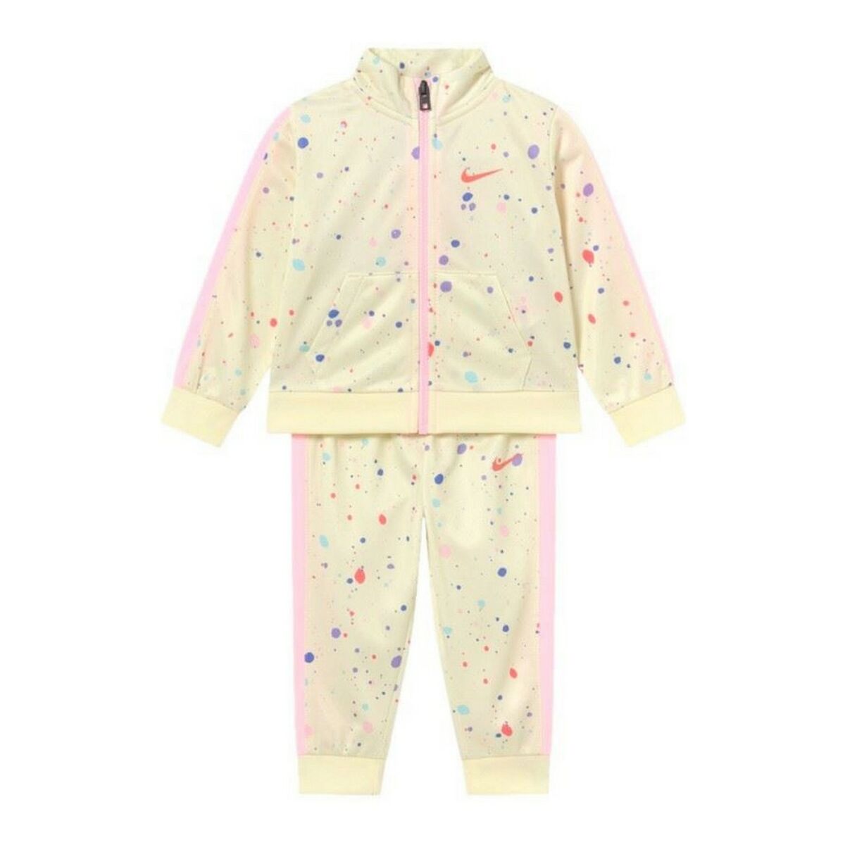 Nike Tricot Kids' Tracksuit - Beige - product view 2