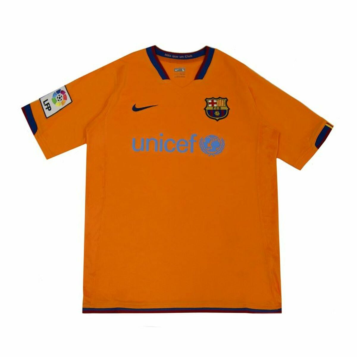 Nike Football Futbol Club Barcelona 07-08 Away (third Kit Kids' T-Shirt - Orange - product view 3
