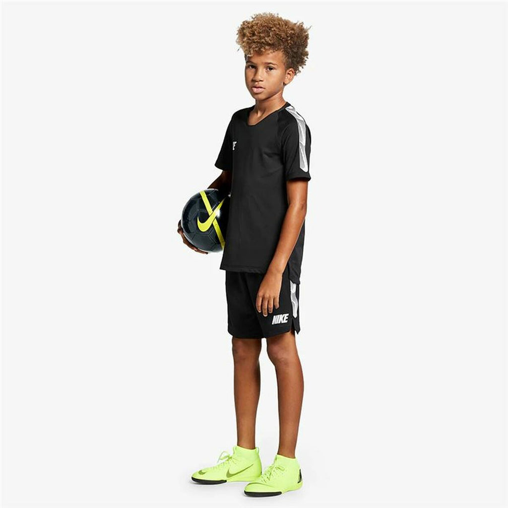 Nike Breathe Dri-FIT Squad Kids' T-Shirt - Black - product view 8