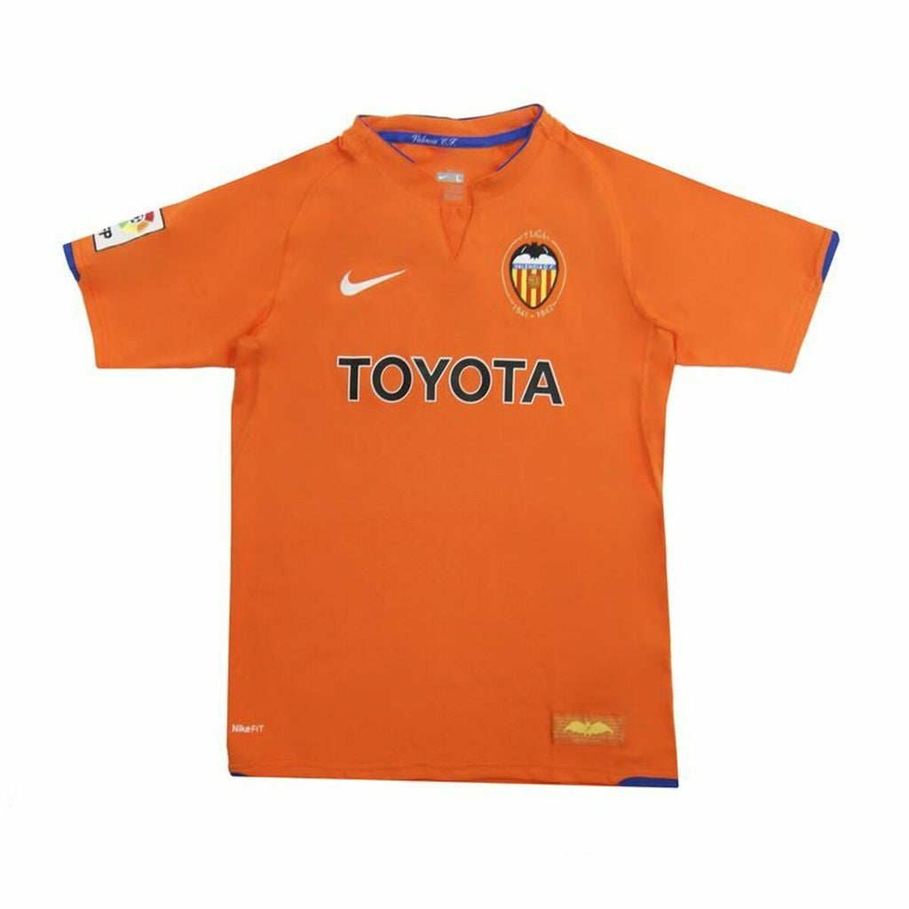 Nike Short Sleeved Football Shirt Valencia CF 07/08 Away Kids' Shirt - Orange - product view 2