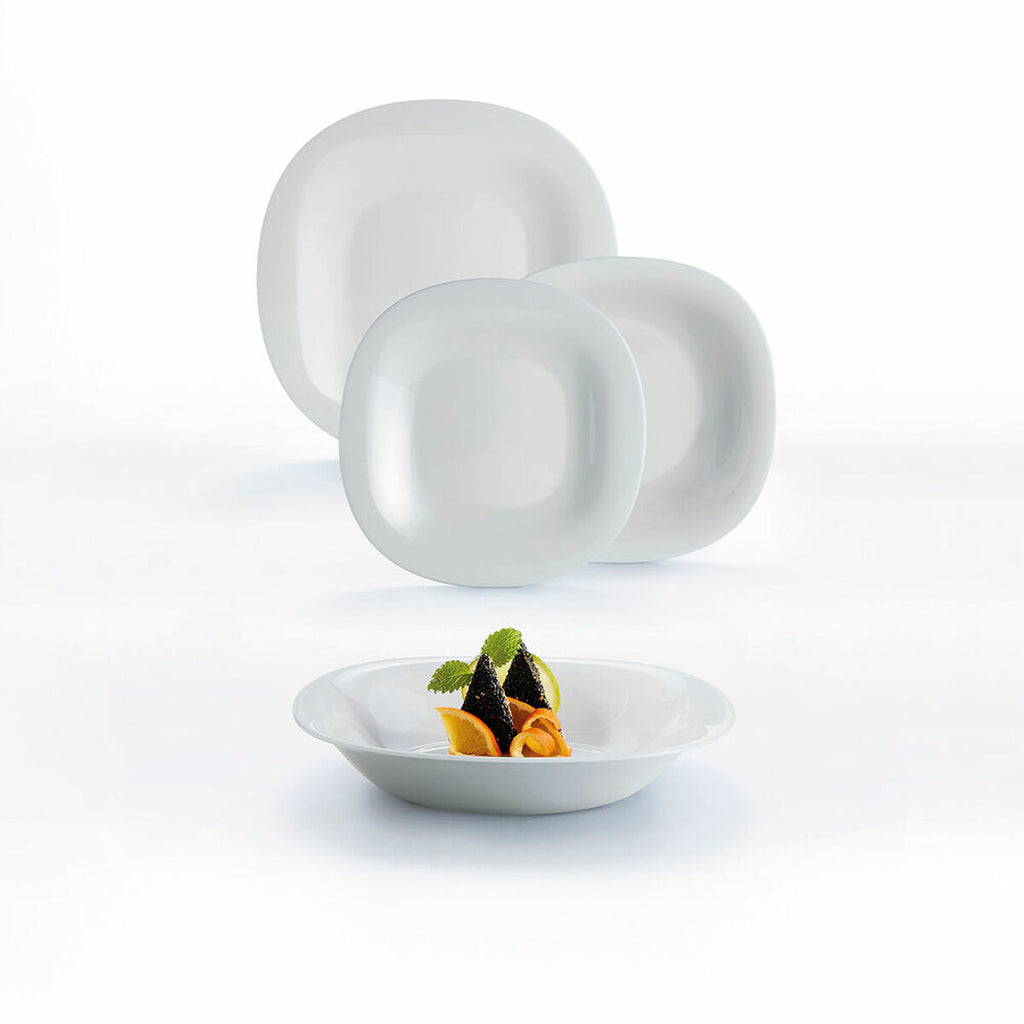 Luminarc Dessertteller Carine Grau Glas (Ø 19,5 cm)