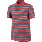 Nike Short Sleeve Matchup Stripe 2 Red Men's Polo Shirt - Grey - product view 3
