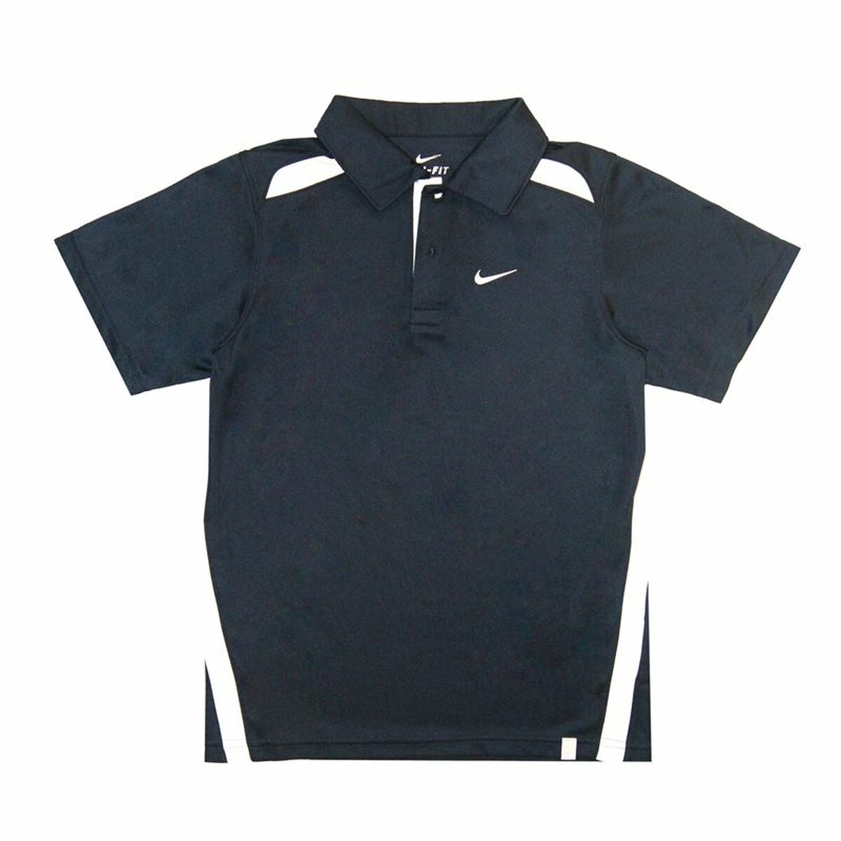 Nike Short Sleeve Dri-FIT Club Kids' Polo Shirt - Dark blue - product view 2