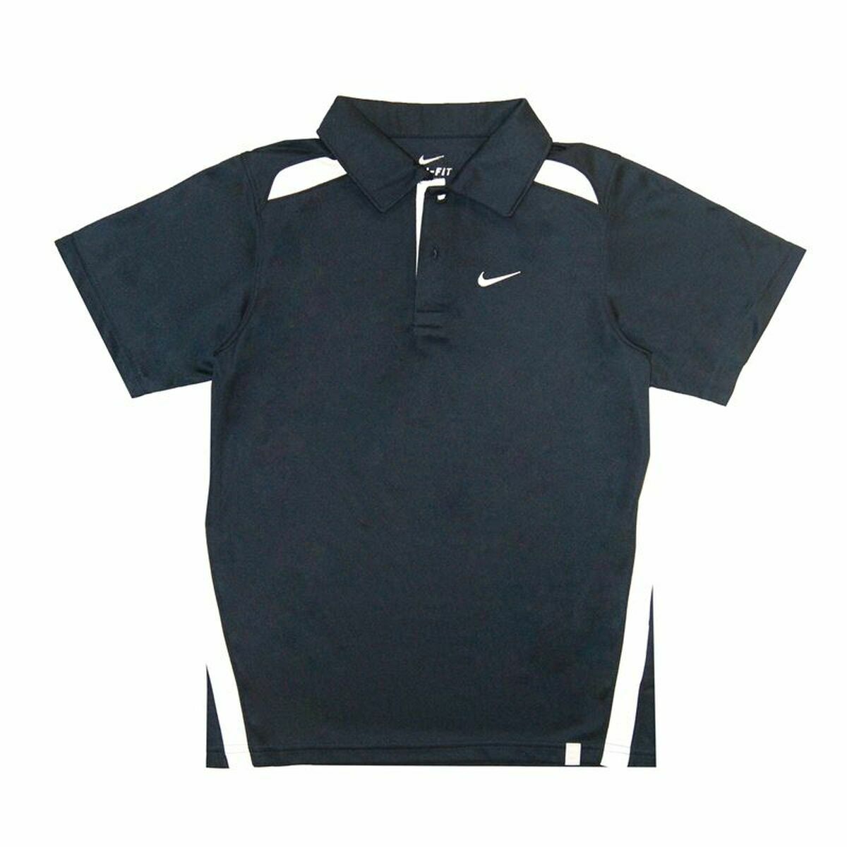 Nike Short Sleeve Dri-FIT Club Kids' Polo Shirt - Dark blue - product view 4