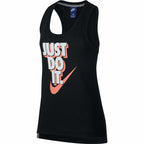 Nike Just Do It Women's Tank Top - Black - product view 2