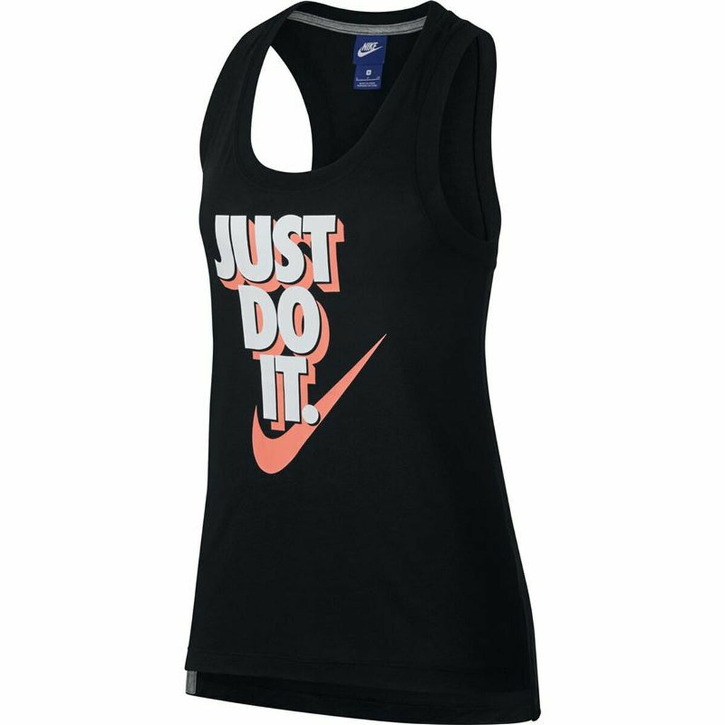 Nike Just Do It Women's Tank Top - Black - product view 3