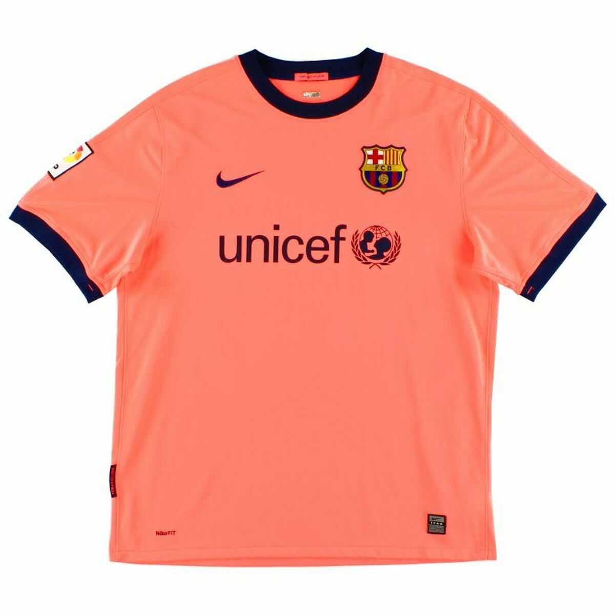 Nike Football Futbol Club Barcelona 10-11 Away (third Kit Kids' T-Shirt