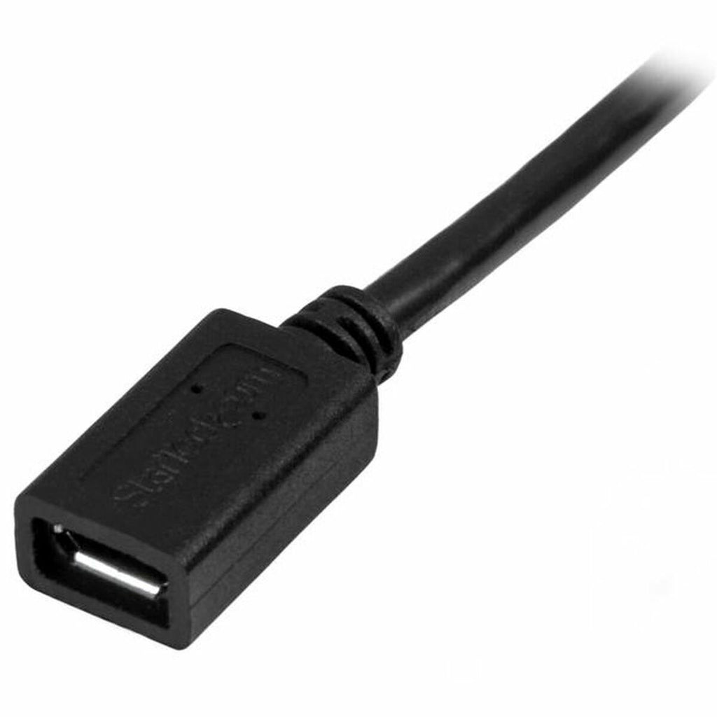 Startech Kabel Micro USB USBUBEXT50CM Schwarz