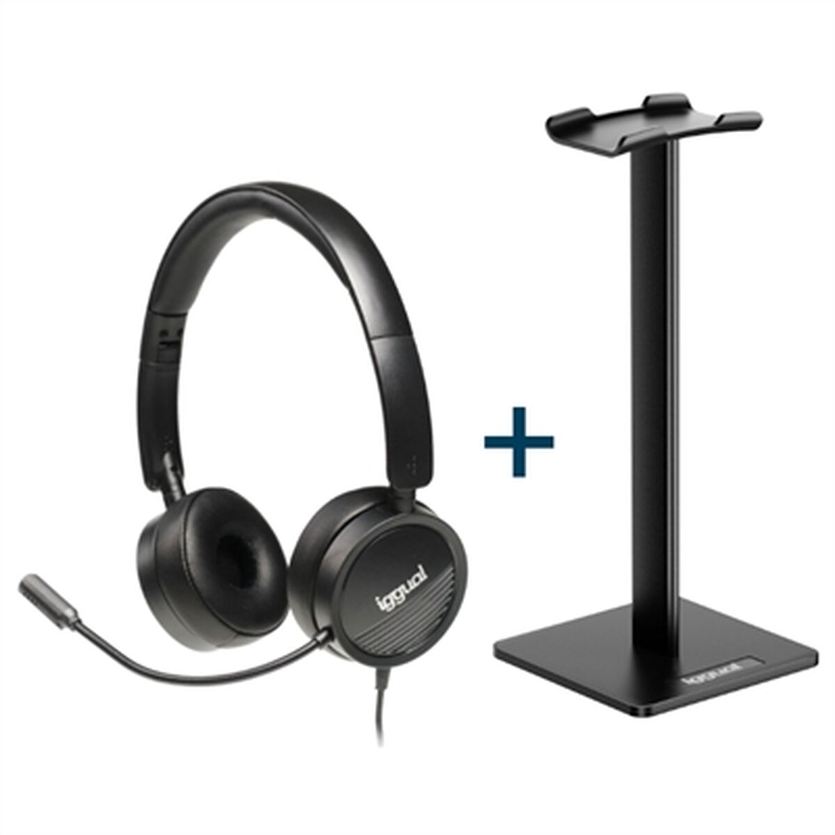 Kopfhörer mit Mikrofon iggual IGG317075+IGG318058 – Produktbild 1