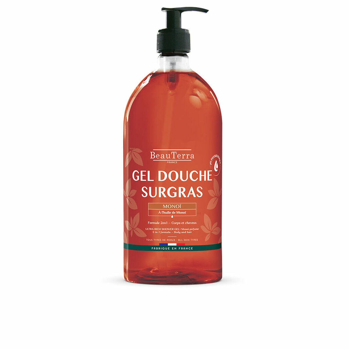 Shower Gel Beauterra Monoi 1 L – Produktbild 1