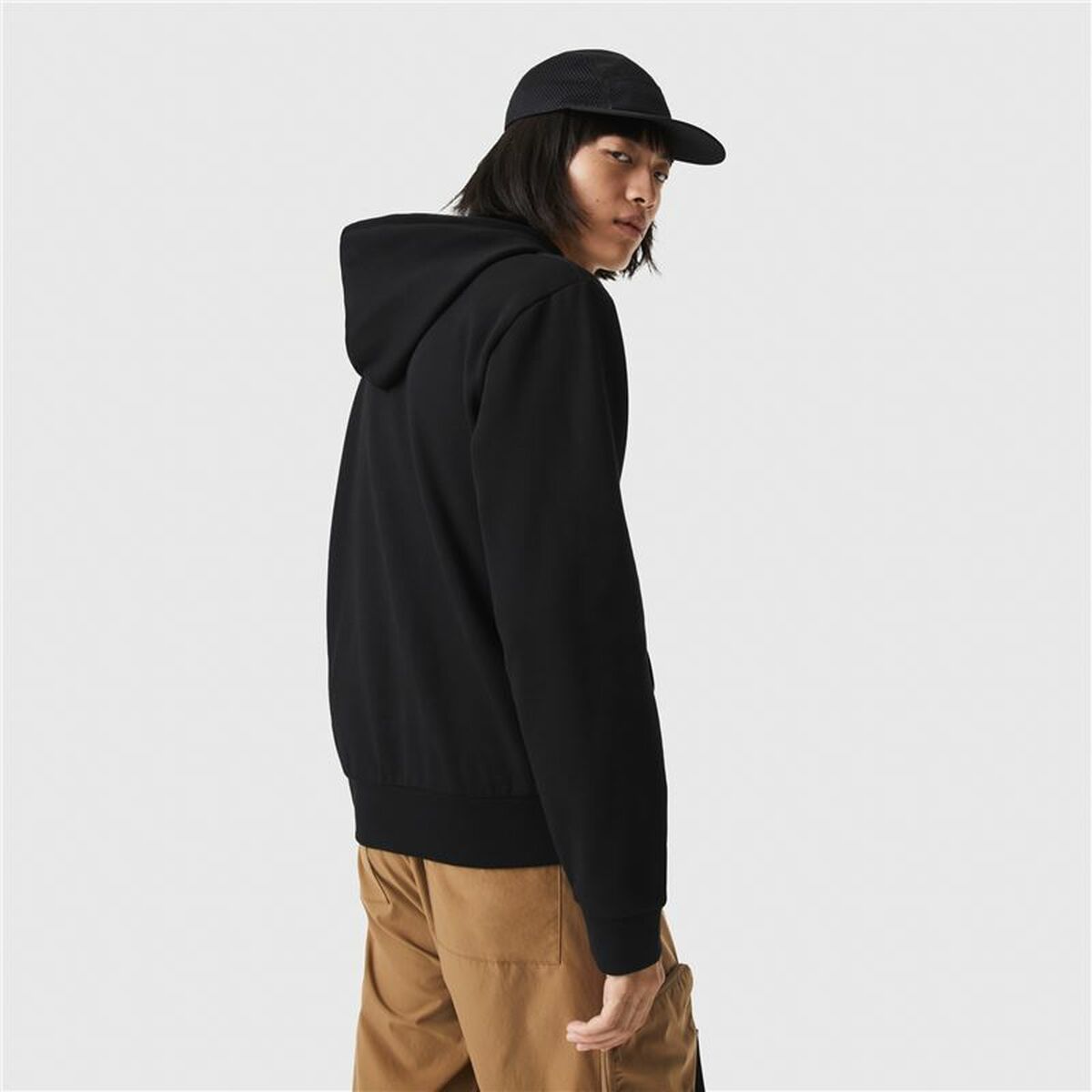 Lacoste Men's Hoodie - Black - S6456536 - product view 10