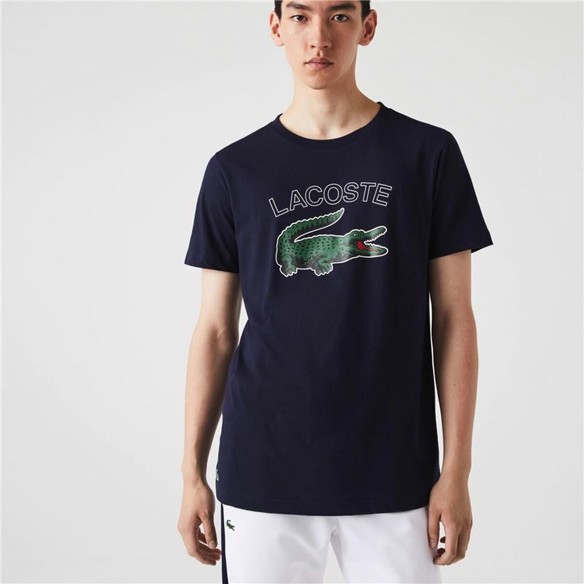 Lacoste Men's T-Shirt - Navy Blue - product view 12
