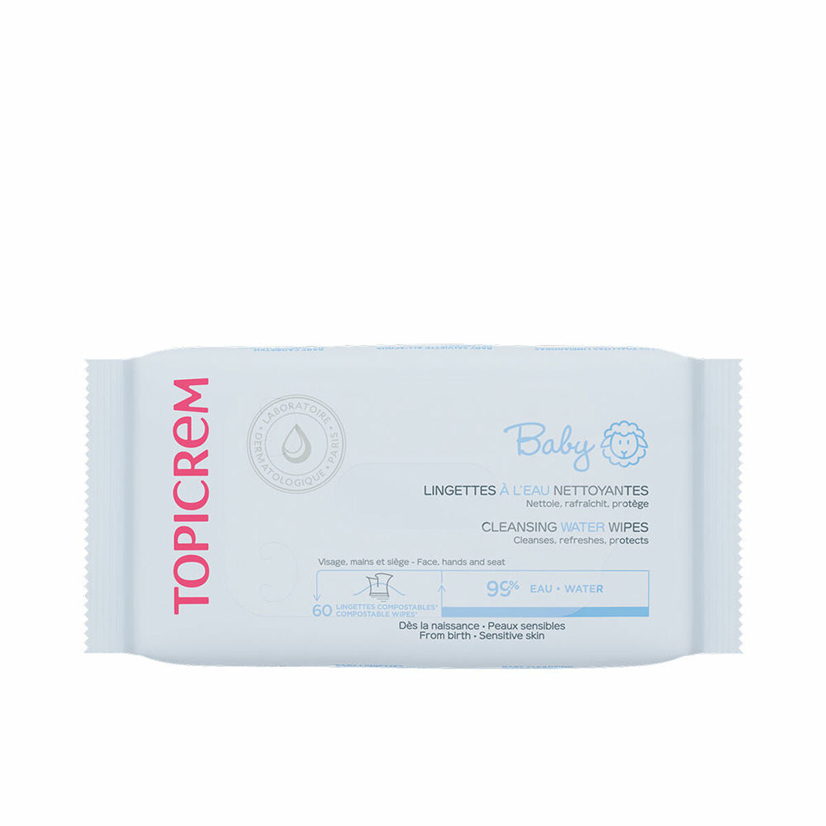 Topicrem Moist Wipes Baby