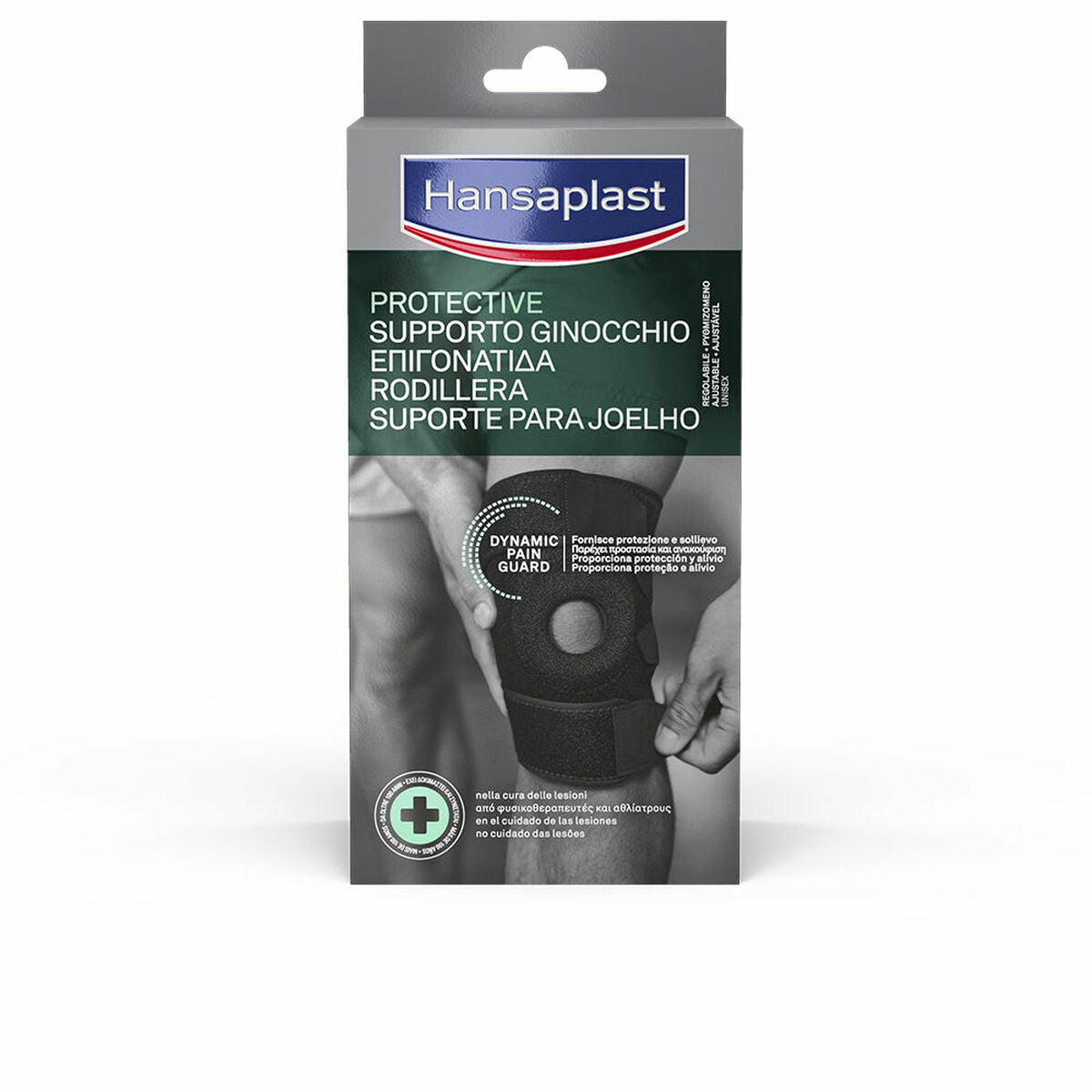 Knee Pad Hansaplast Dynamic Pain Guard Schwarz – Produktbild 1