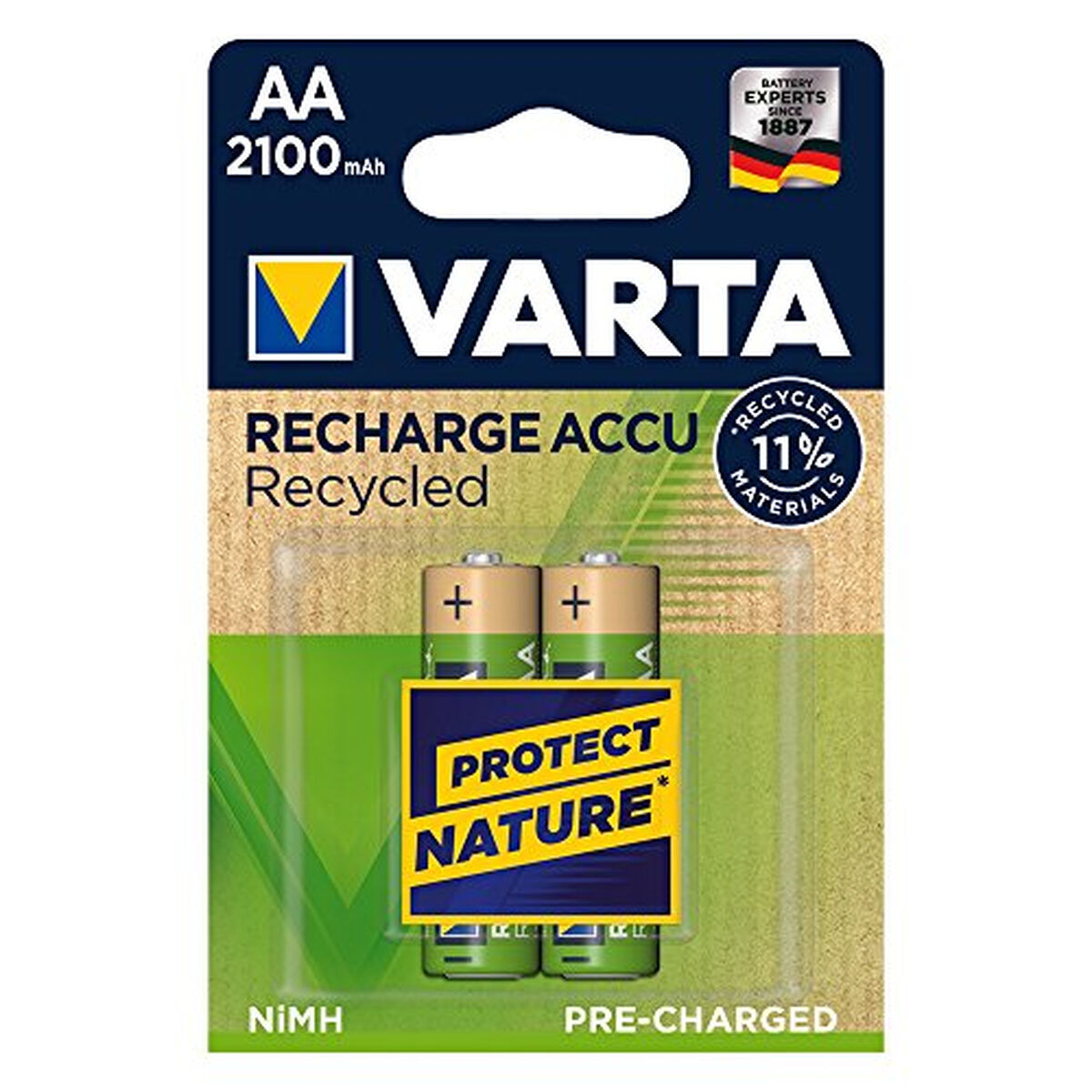 Varta Wiederaufladbar Batteries 56816 2100 mAh 1 V AA