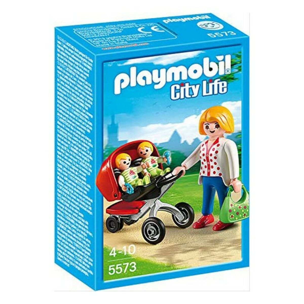 Playset City Life Mama with Twin Cart Playmobil 5573 – Produktbild 1