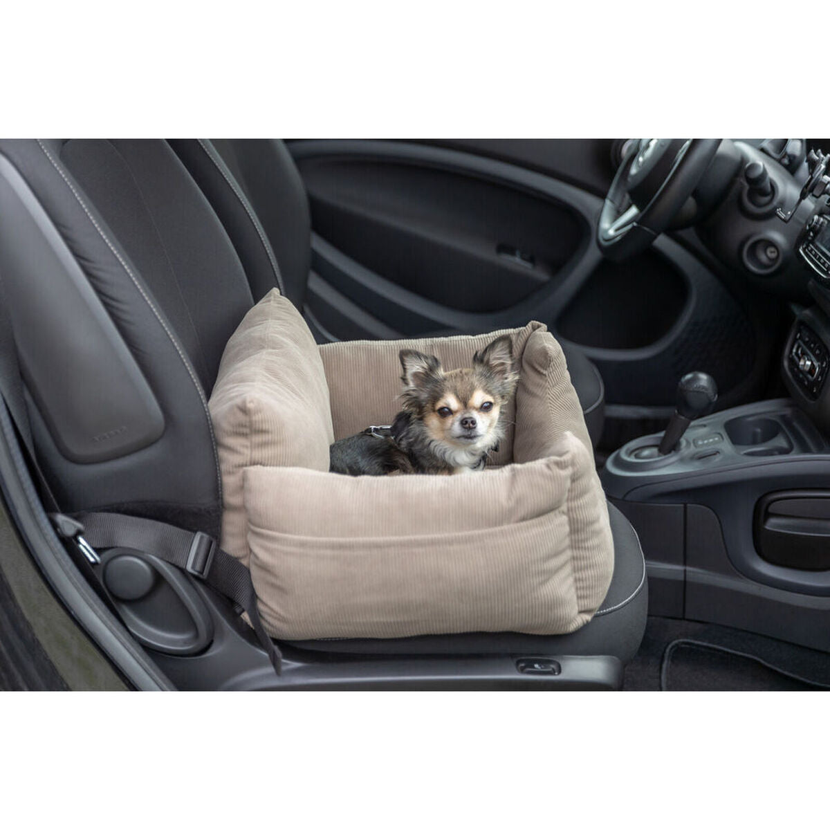 Autositz für Hunde Trixie Taupe 55 x 30 x 50 cm