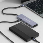 Conceptronic USB USB-Hub HUBBIES13G Grau