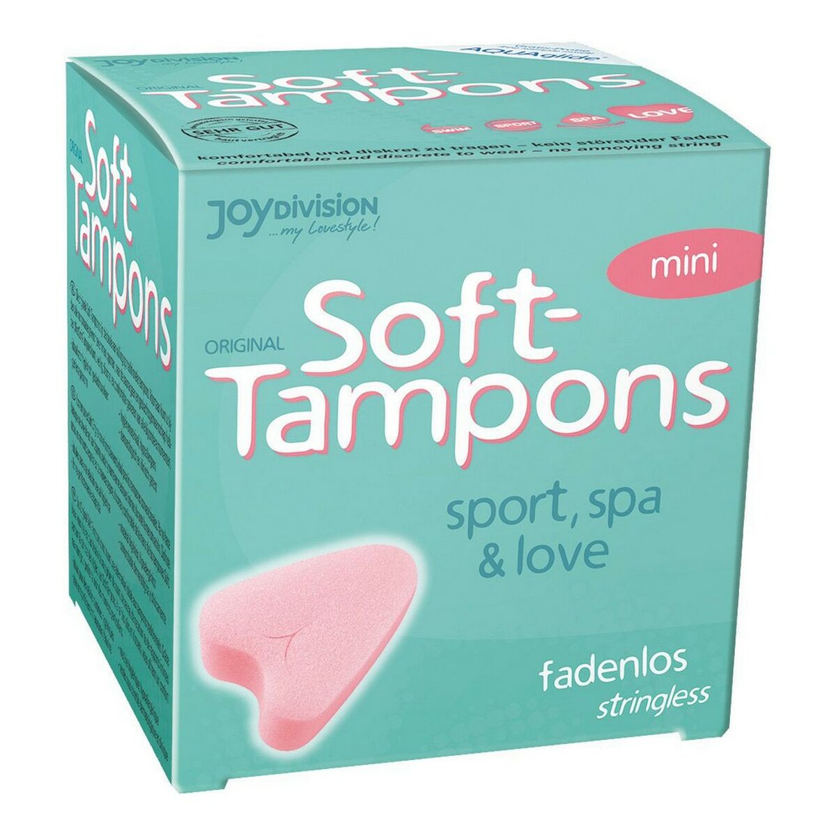 Hygienic Tampons Sport, Spa & Love Joydivision 12204 (3 pcs) 3 Stück – Produktbild 1
