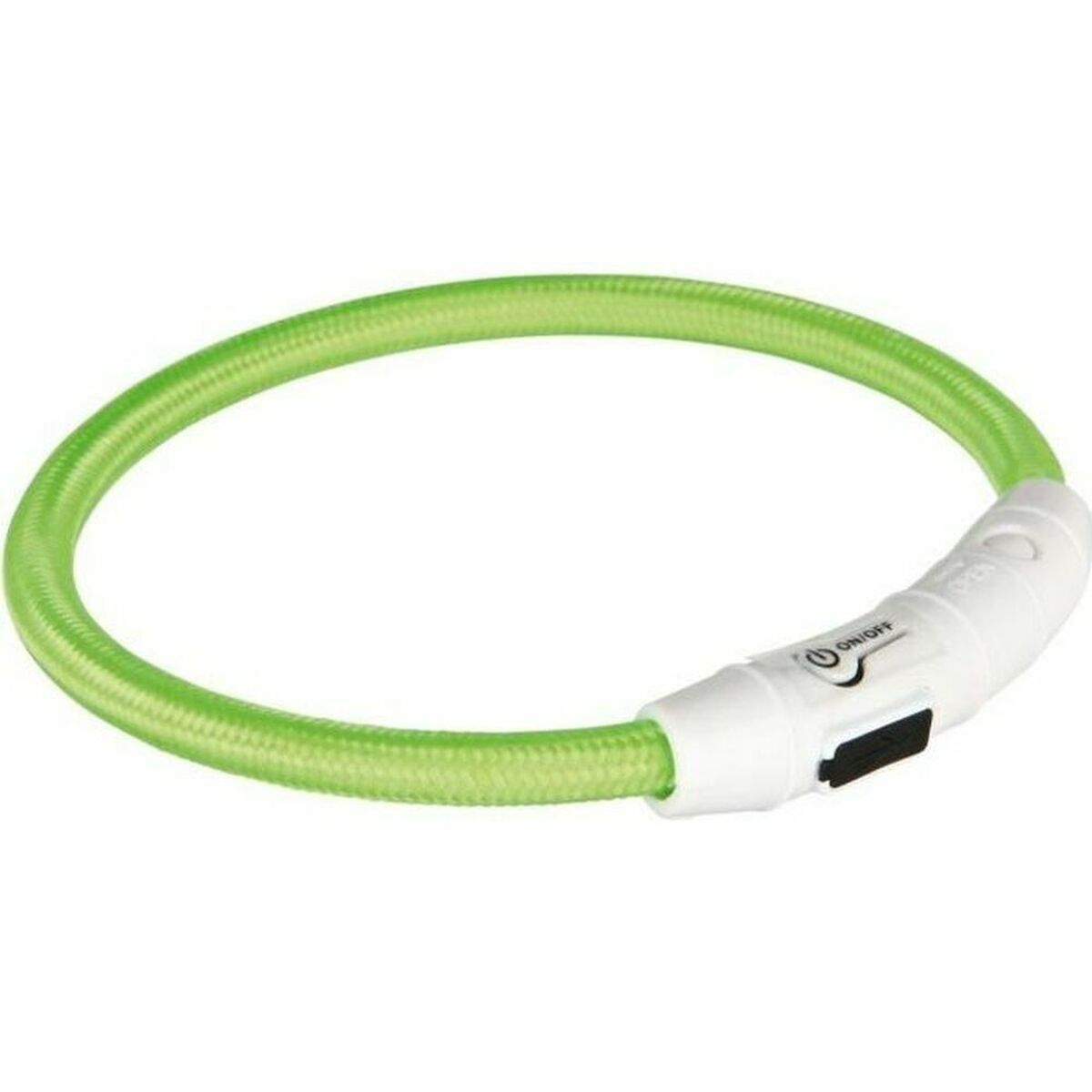LED Collar for Pets Trixie Flash USB Grün – Produktbild 1