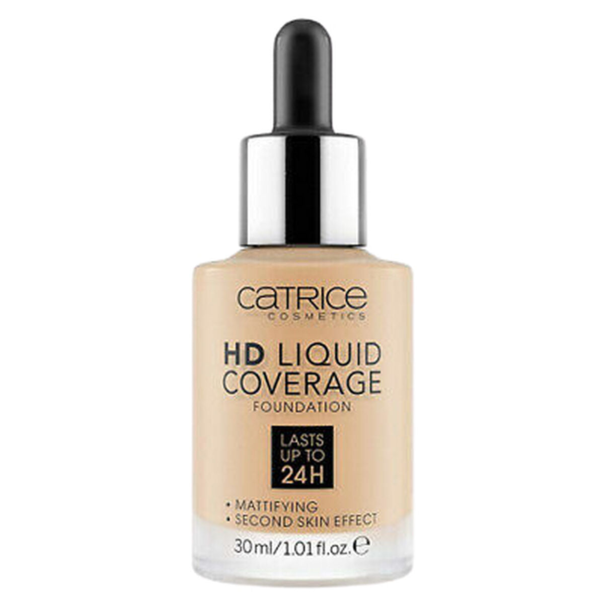 Liquid Make Up Base Catrice HD Liquid Coverage Nº 032 Nude Beige Nº 032-Nude Beige 30 ml – Produktbild 1