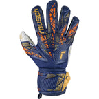 Reusch Goalkeeper Gloves Attrakt Grip Dunkelblau Erwachsene – 8,5