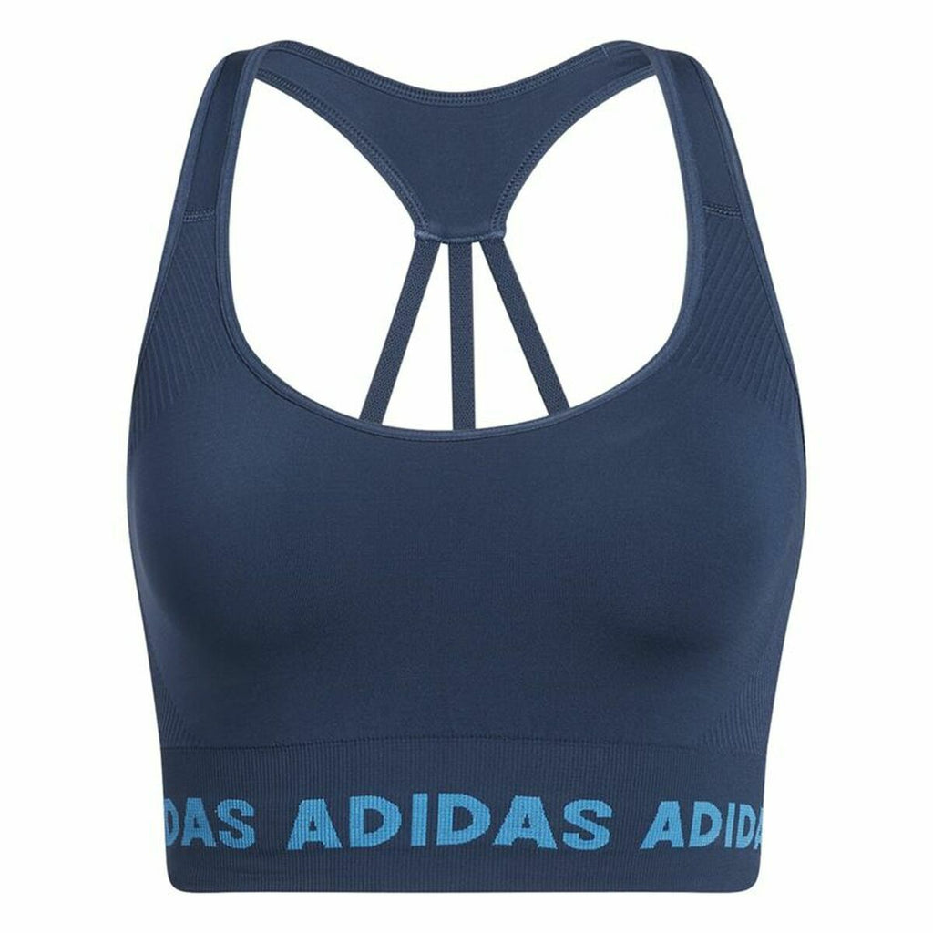 Adidas Sports Bra Aeroknit Women's Sports Bra - Blue