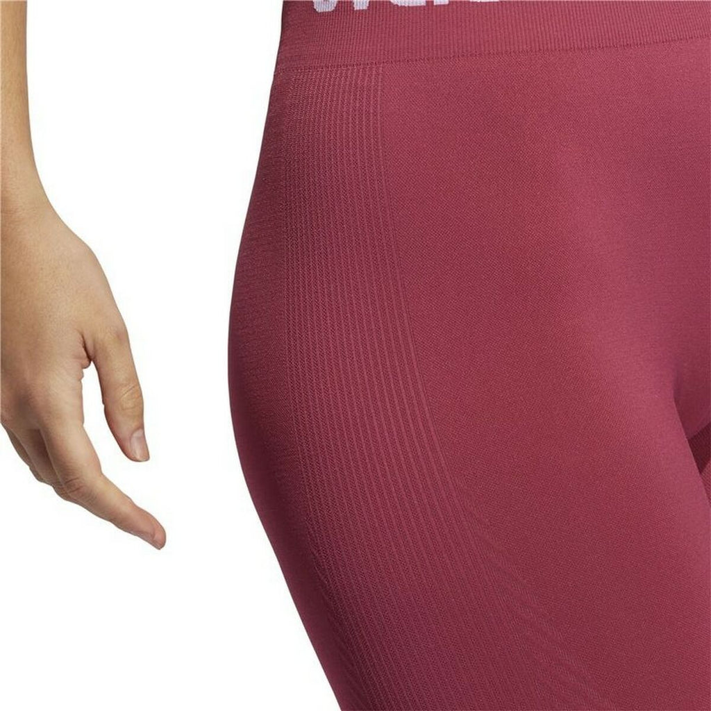 Adidas Aeroknit High-rise Women's Leggings - Red - product view 14