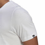 Adidas Brushstroke Logo Men's T-Shirt - White - product view 8