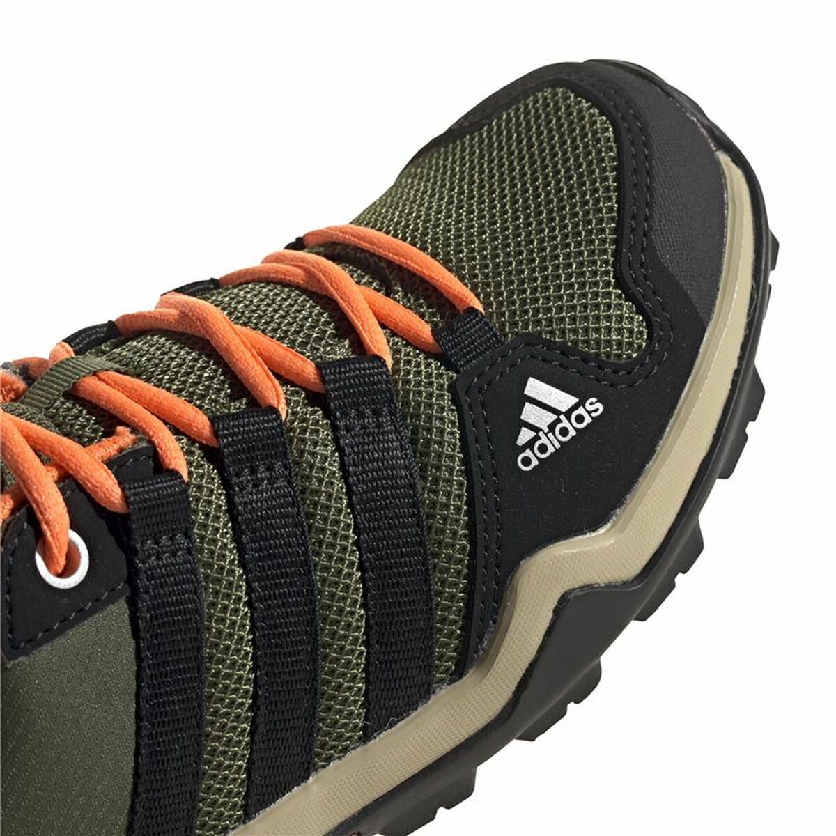 Adidas Terrex AX2R K Kids' Trainers - Olive - product view 7