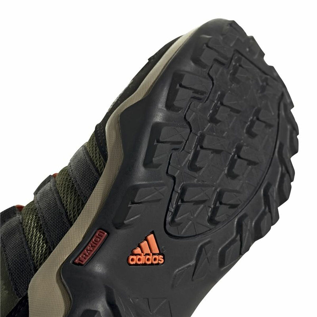 Adidas Terrex AX2R K Kids' Trainers - Olive - product view 5