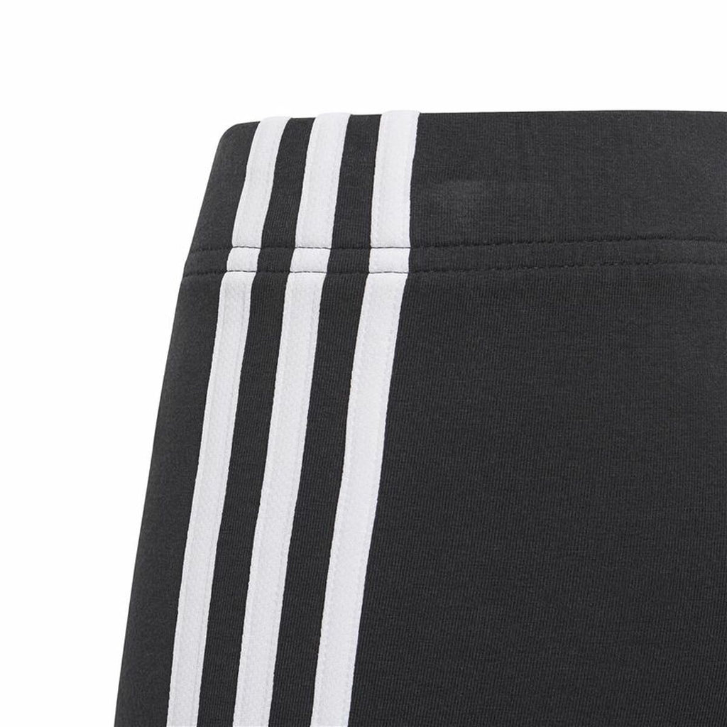 Adidas Essentials 3 Stripes Kids' Leggings - Black - product view 4
