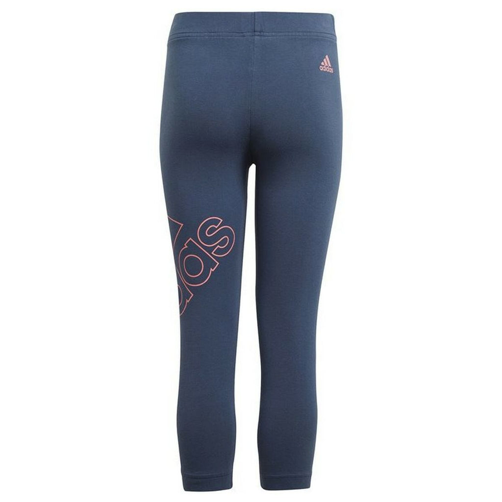 Adidas Essentials Blue Women's Leggings - Steel Blue - product view 12