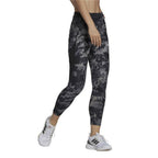 Adidas D2M Print High-rise Women's Leggings - Black - product view 8