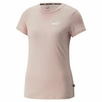 Puma Damen-Kurzarm-T-Shirt Essentials+ Embroidery – XS