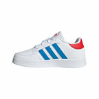 Adidas Breaknet Kids' Trainers - White - product view 11