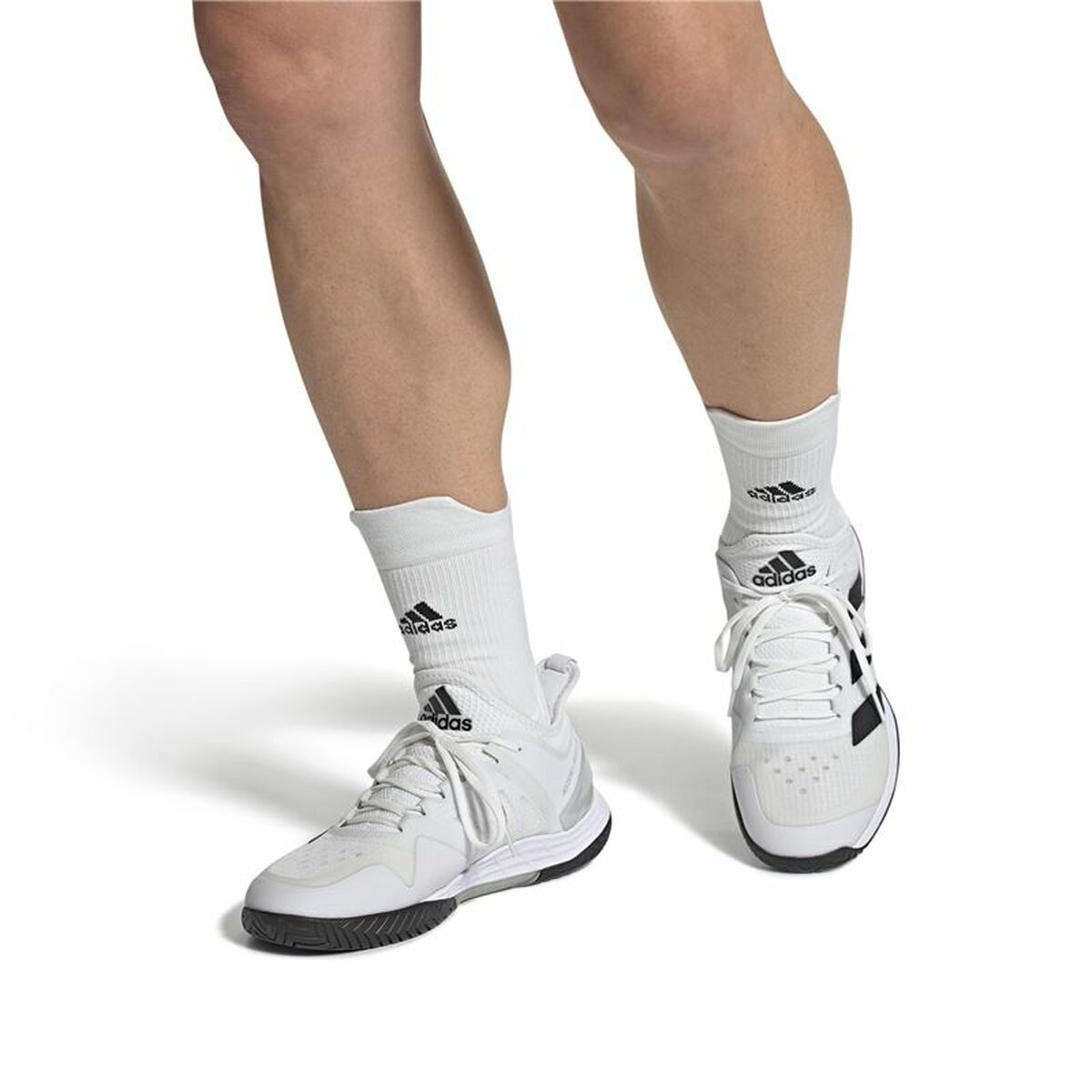 Adidas Adizero Ubersonic 4 Men's Tennis Shoes - White - product view 5