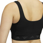 Adidas Sports Bra Aeroknit Women's Sports Bra - Black - product view 3