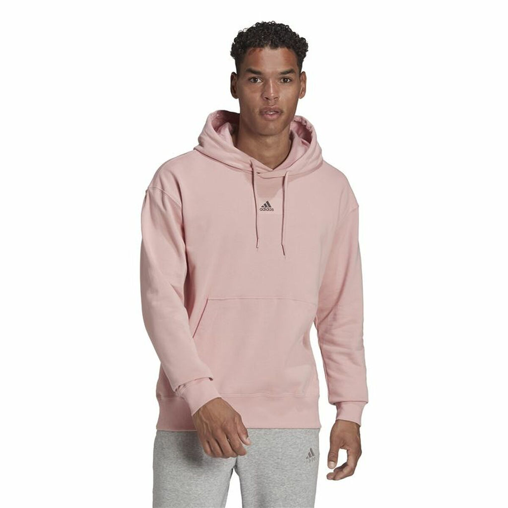 Adidas Essentials Men's Hoodie - Pink - product view 27