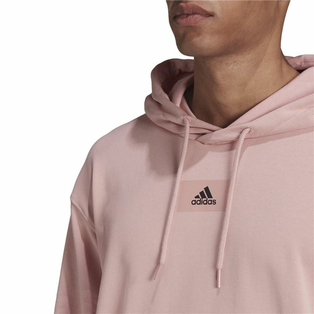 Adidas Essentials Men's Hoodie - Pink - product view 16